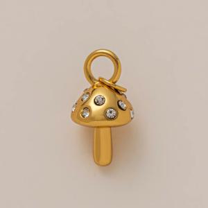 Hongo con Brillos Charm