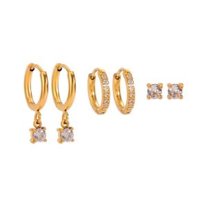 Shiny Earrings Set